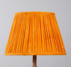 Orange Ikat Empire Lampshade